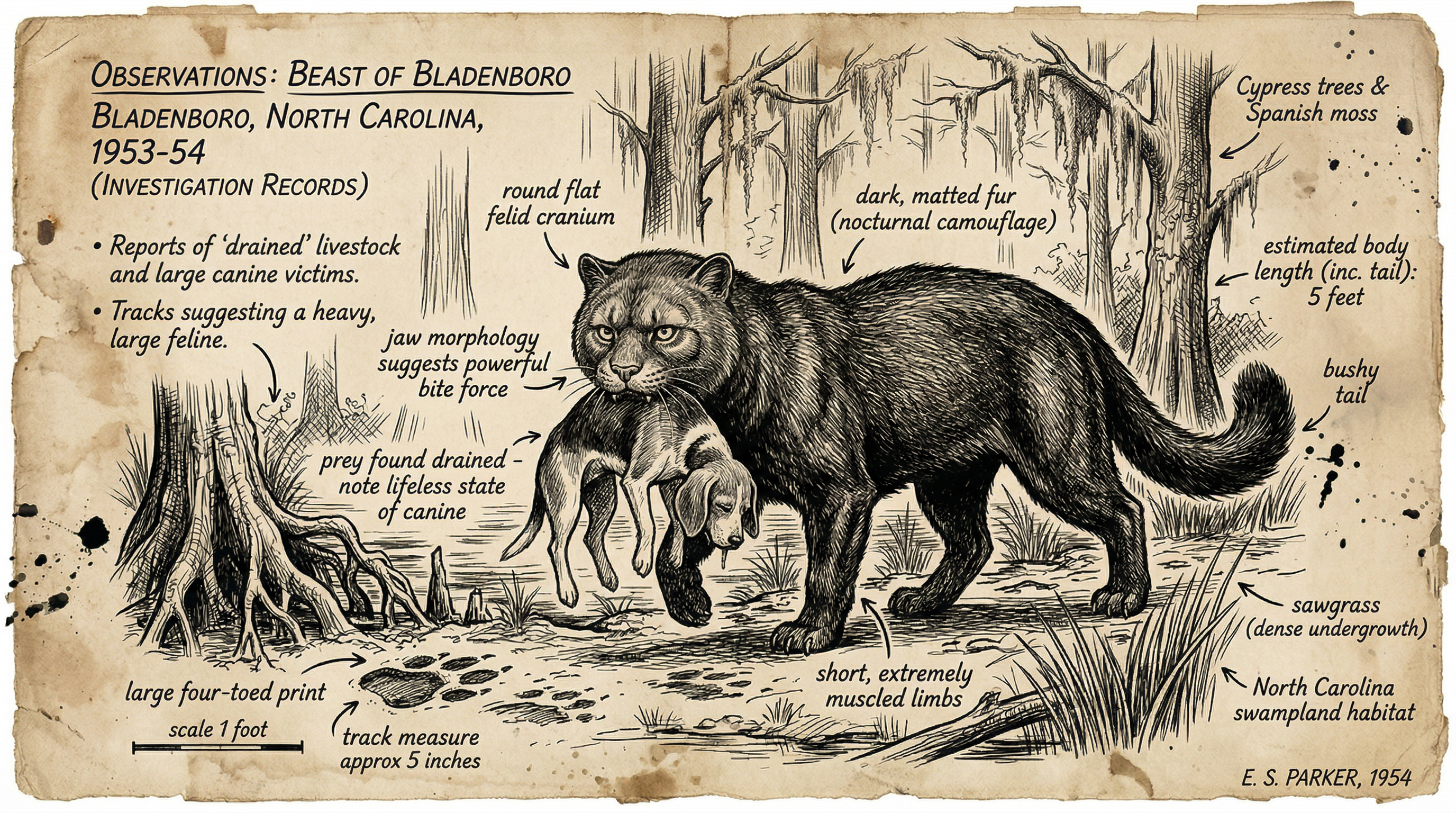 Illustration of Beast of Bladenboro