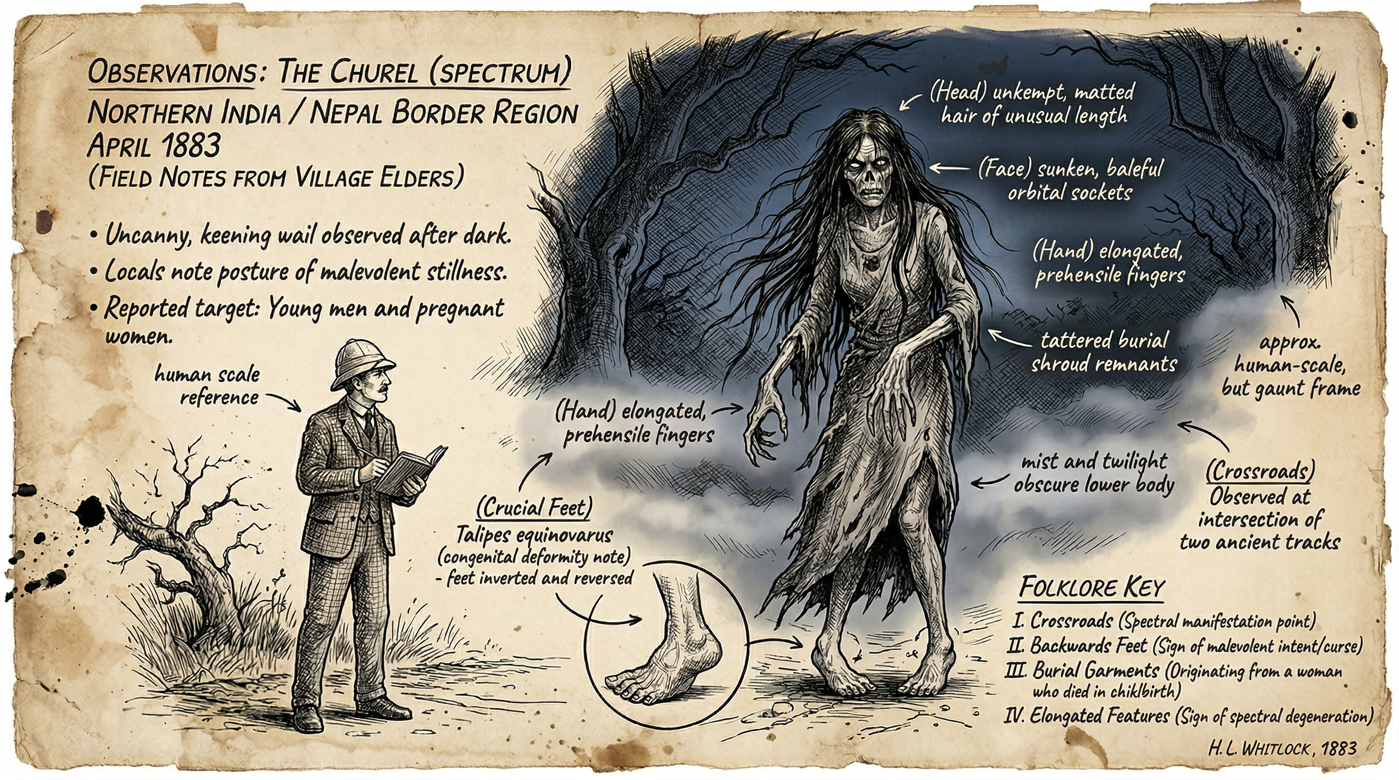 Illustration of Churel
