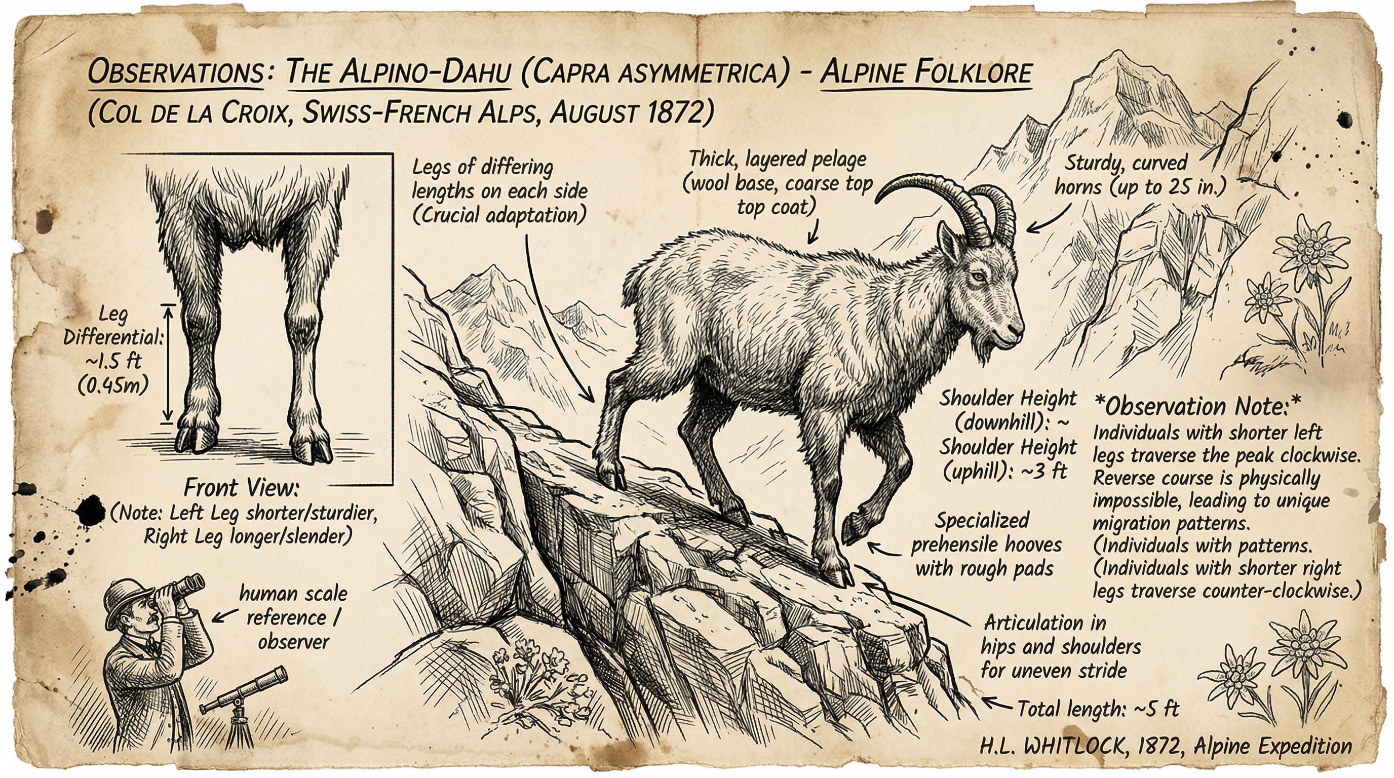 Illustration of Dahu
