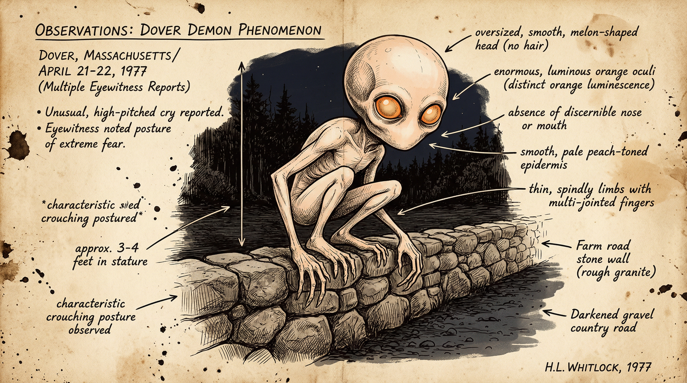 Illustration of Dover Demon