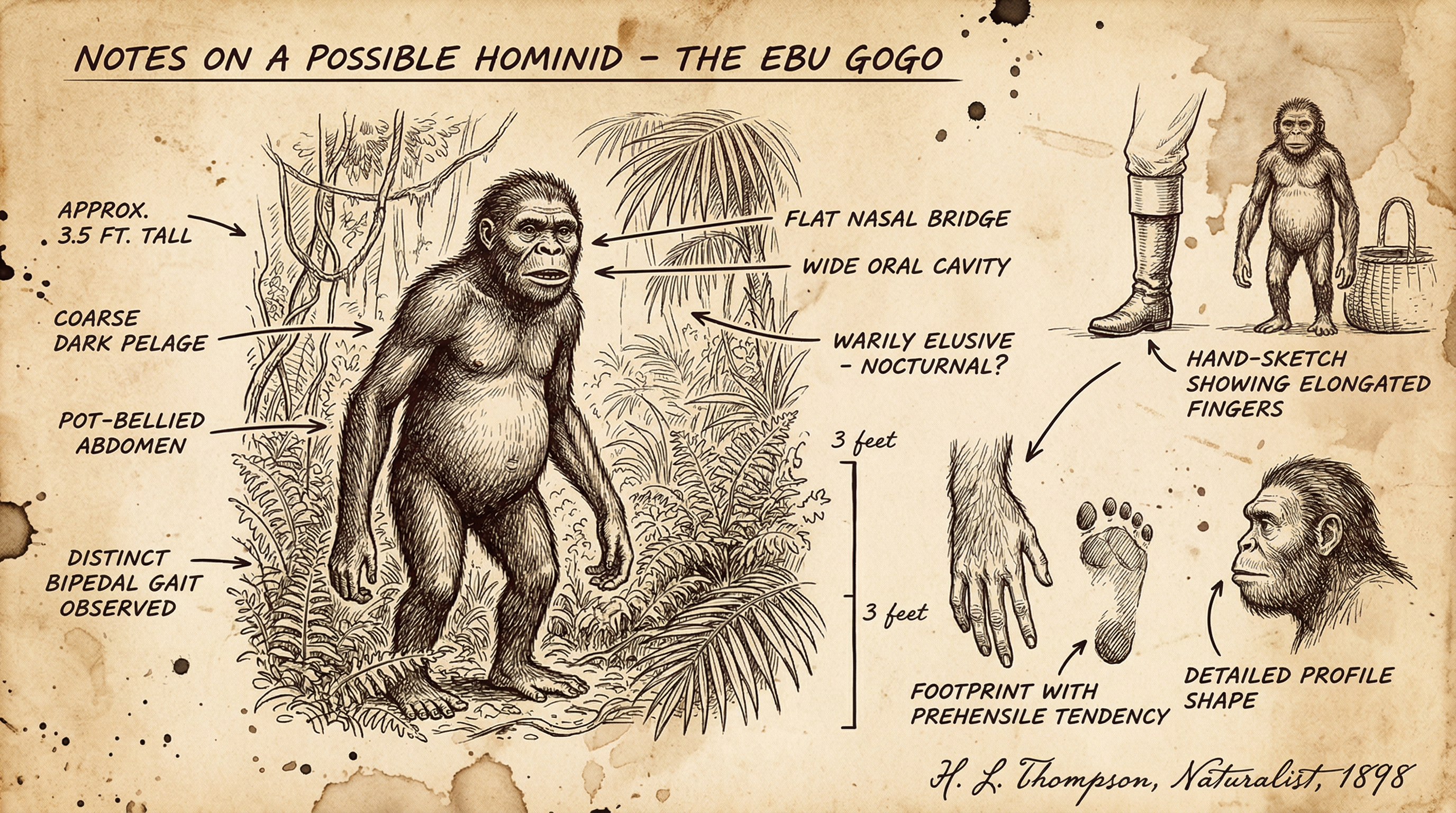 Illustration of Ebu Gogo