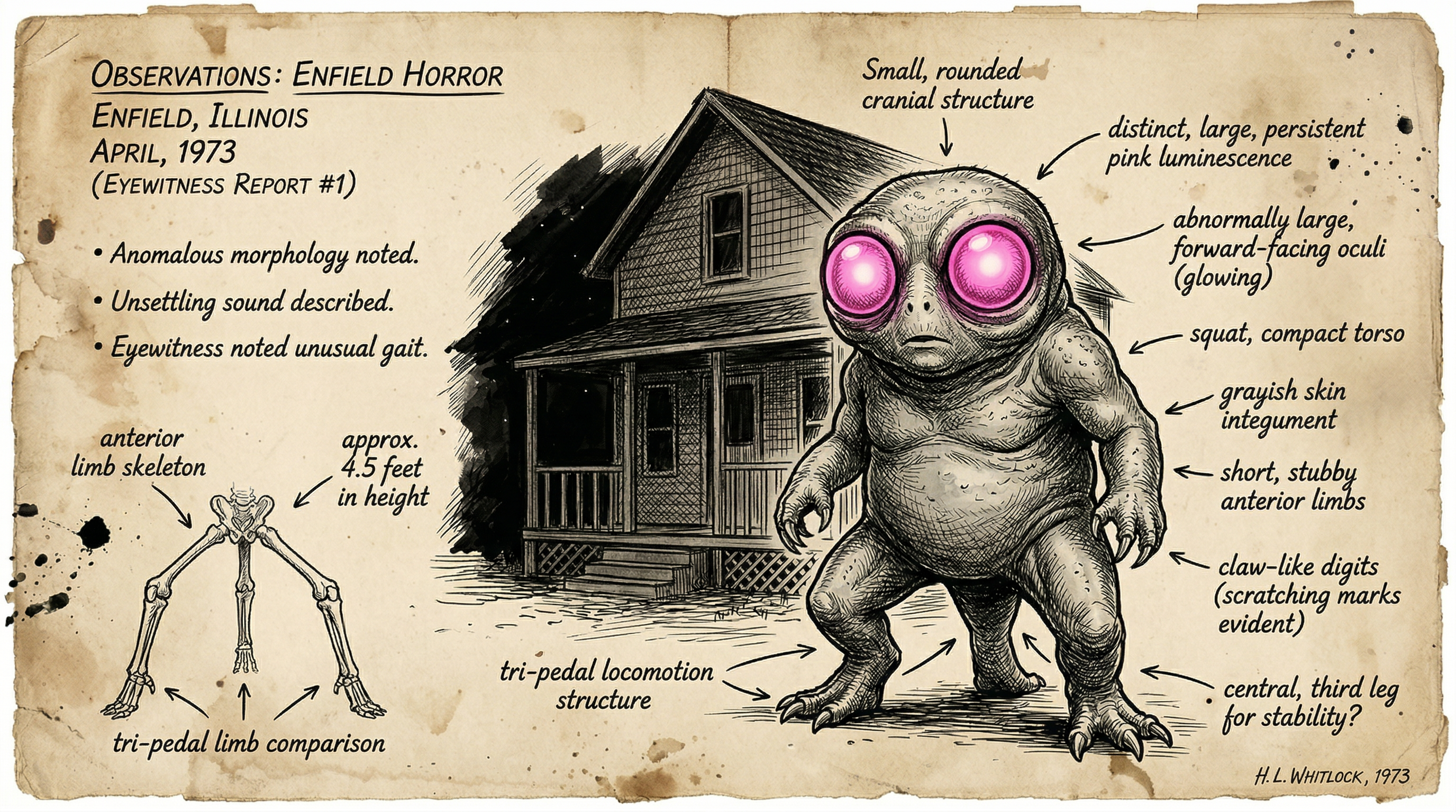 Illustration of Enfield Horror