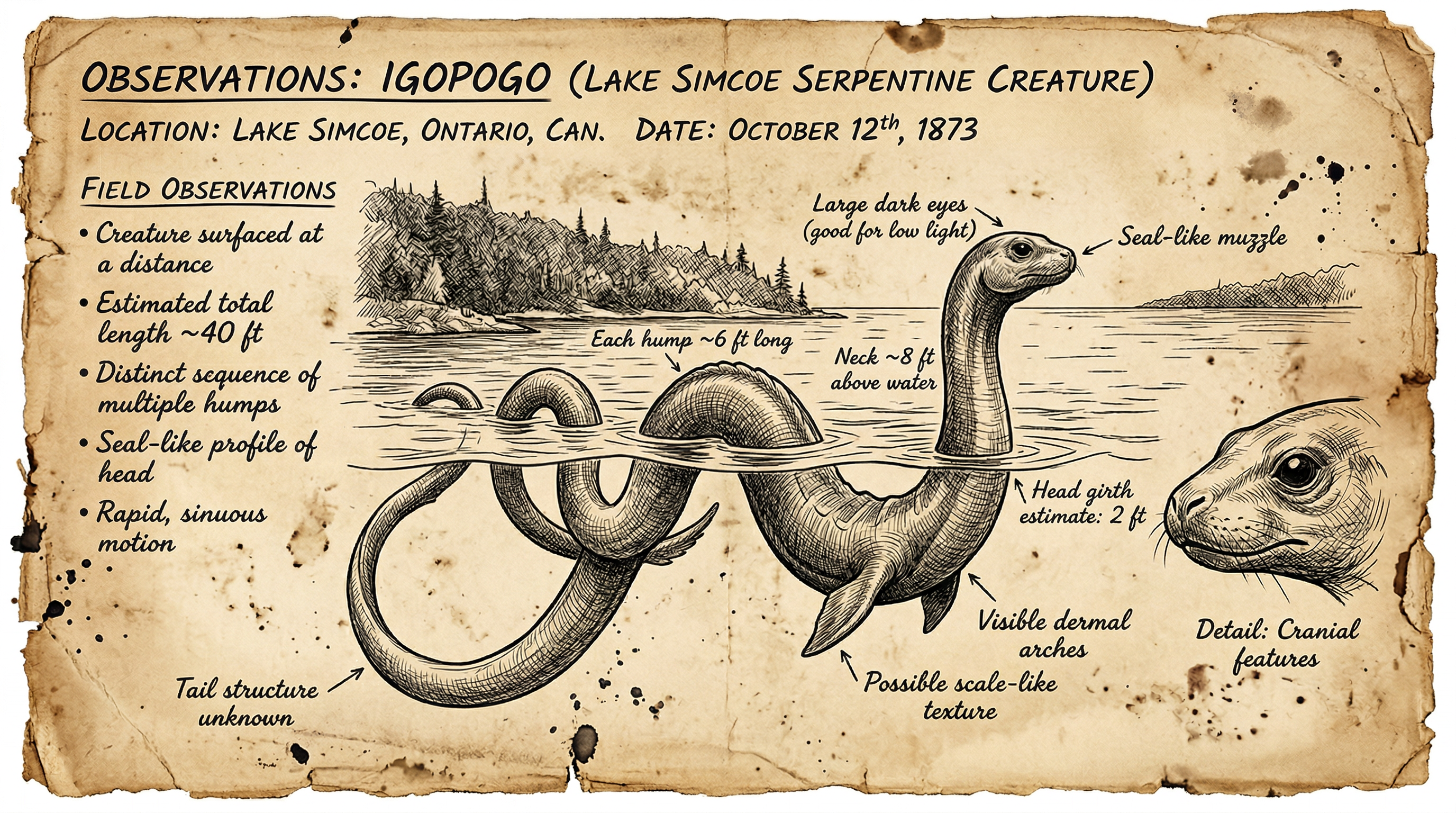 Illustration of Igopogo