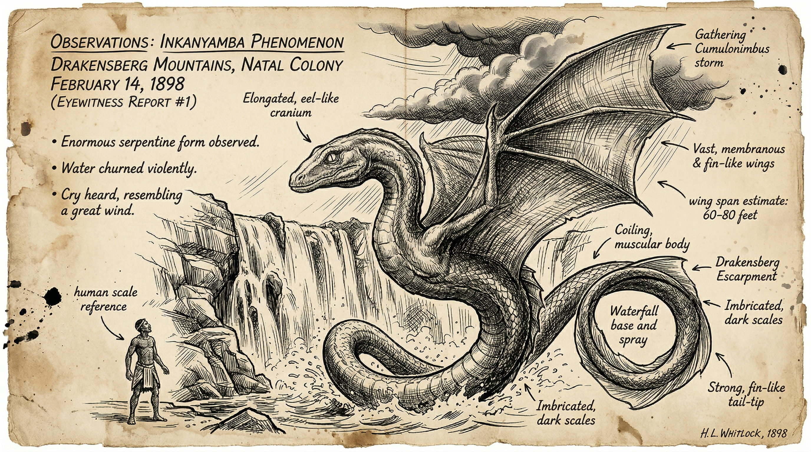Illustration of Inkanyamba