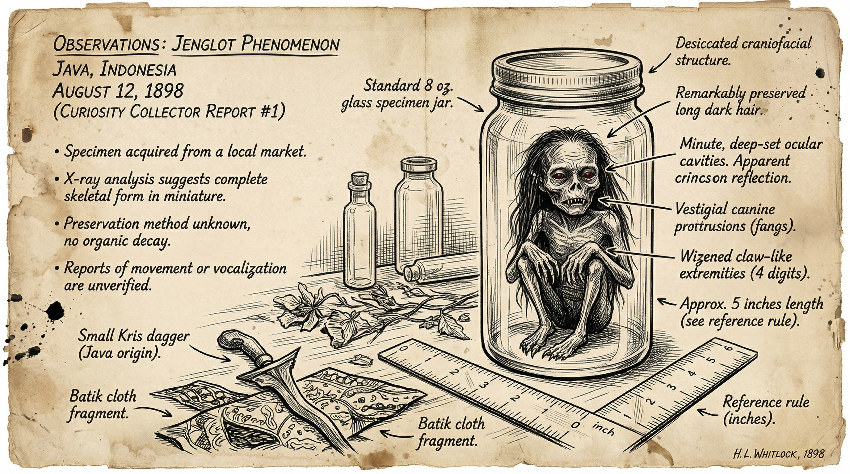 Illustration of Jenglot