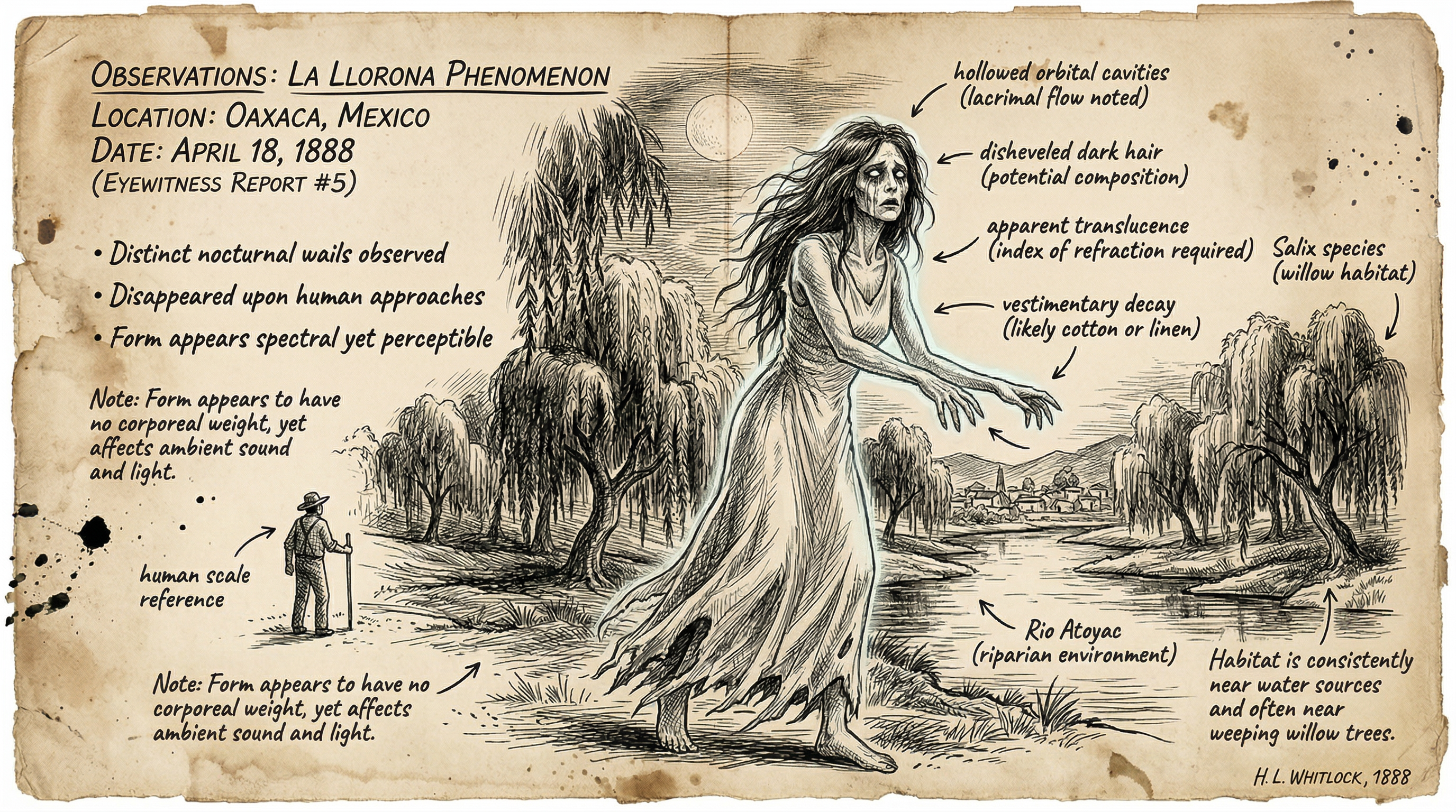 Illustration of La Llorona