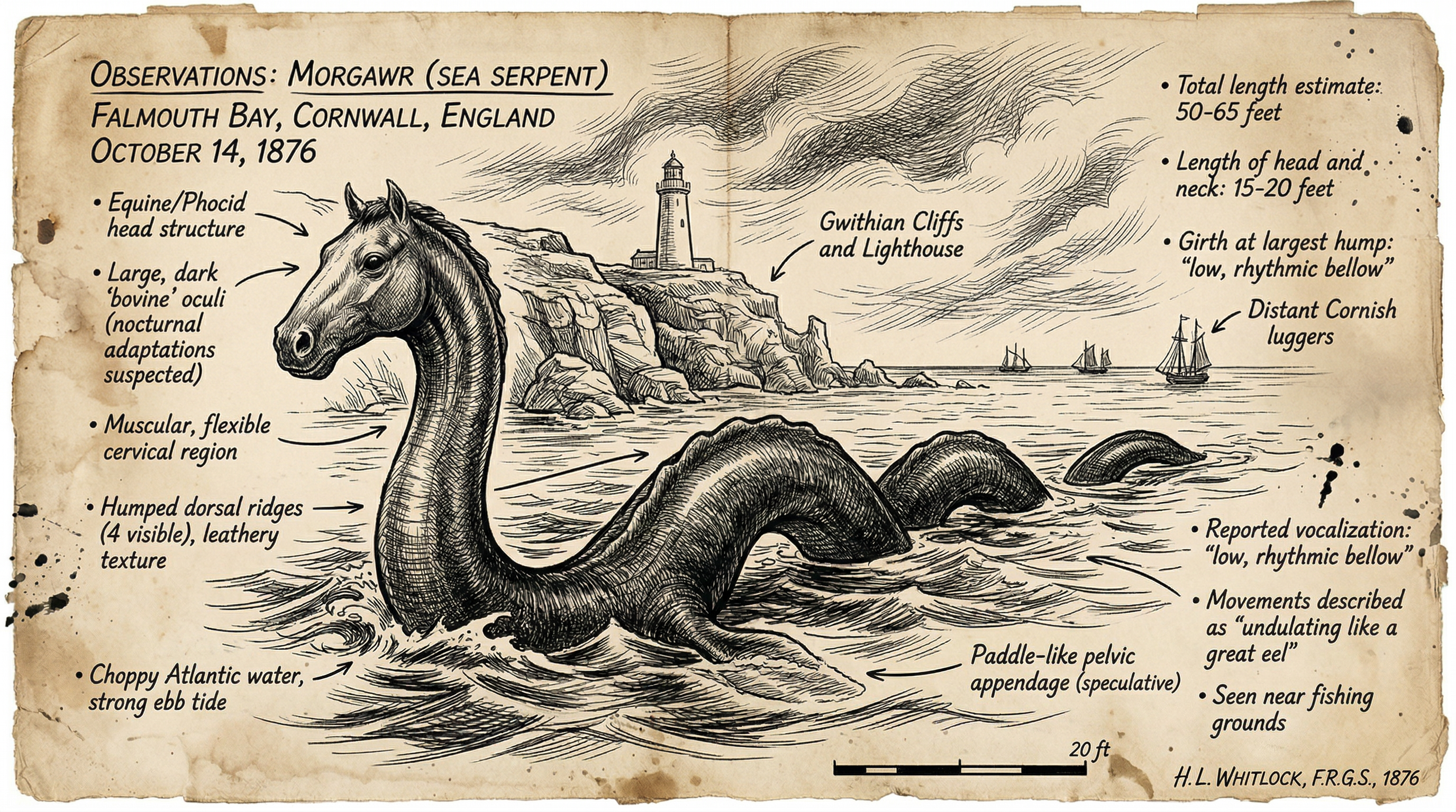 Illustration of Morgawr