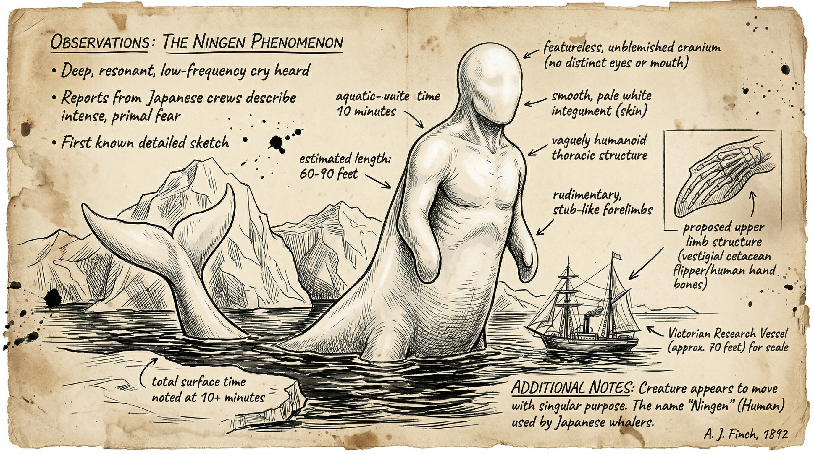 Illustration of Ningen
